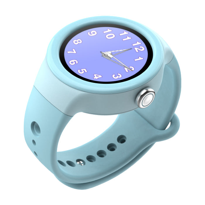 Keylearn Watch bleue, montre éducative et parlante pour enfant dès 3 ans